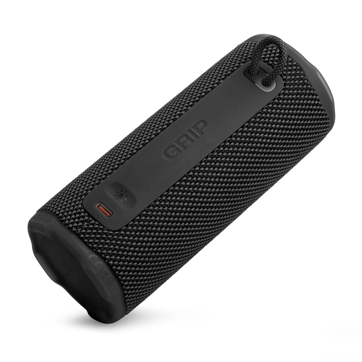 JBL Grip Portable Bluetooth Speaker, Waterproof, Ambient Light - White