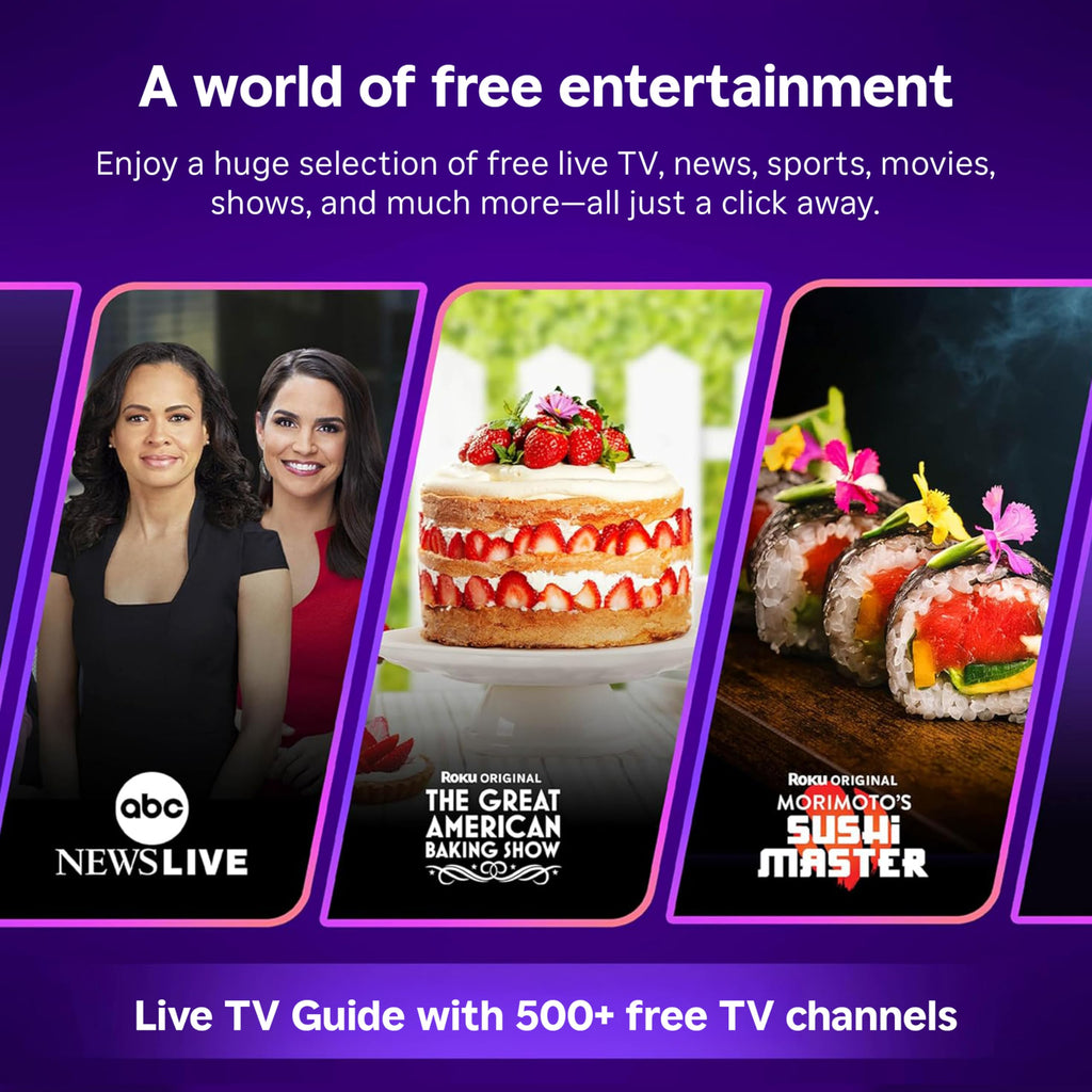 Roku 24-Inch 720p HD Smart TV with Voice Remote 2026