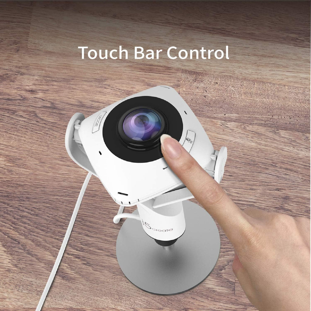 j5create 360 Degree All Around Meeting Webcam | 1080P HD