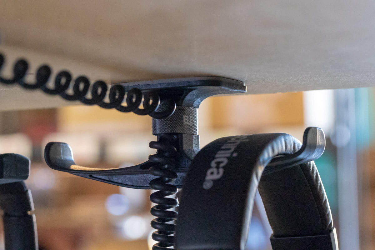 The Anchor™ - THE Original Under-Desk Headphone Stand Mount Holder