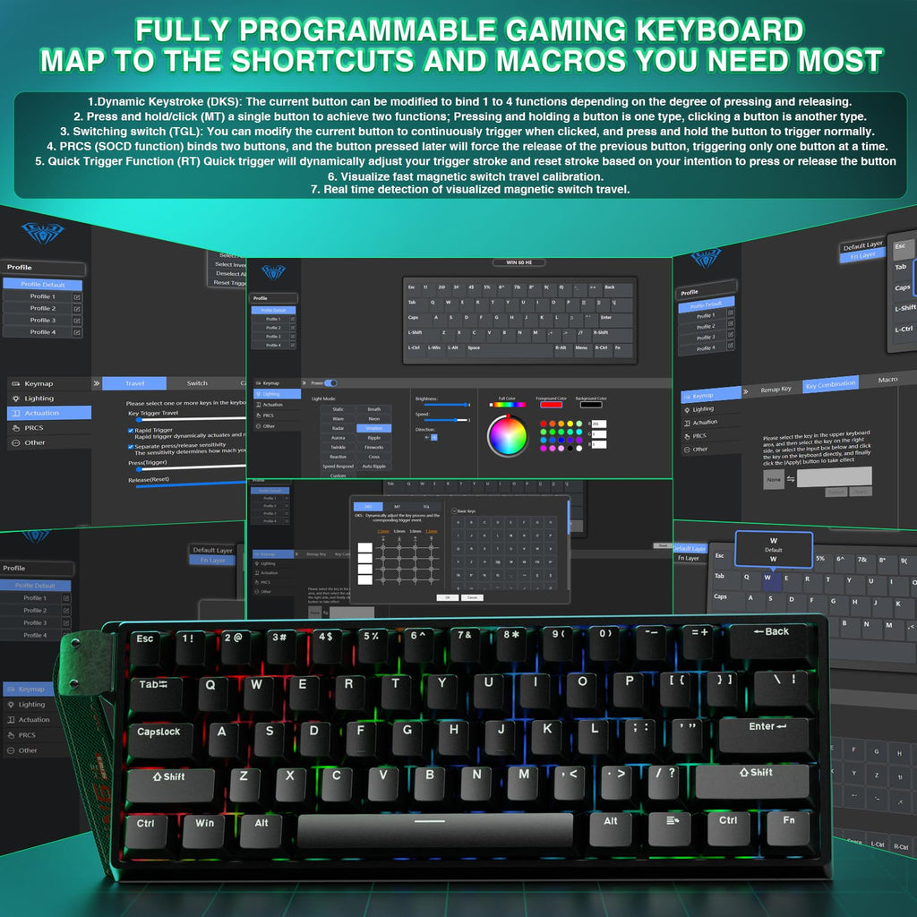 Mechanical Gaming Keyboard Wired