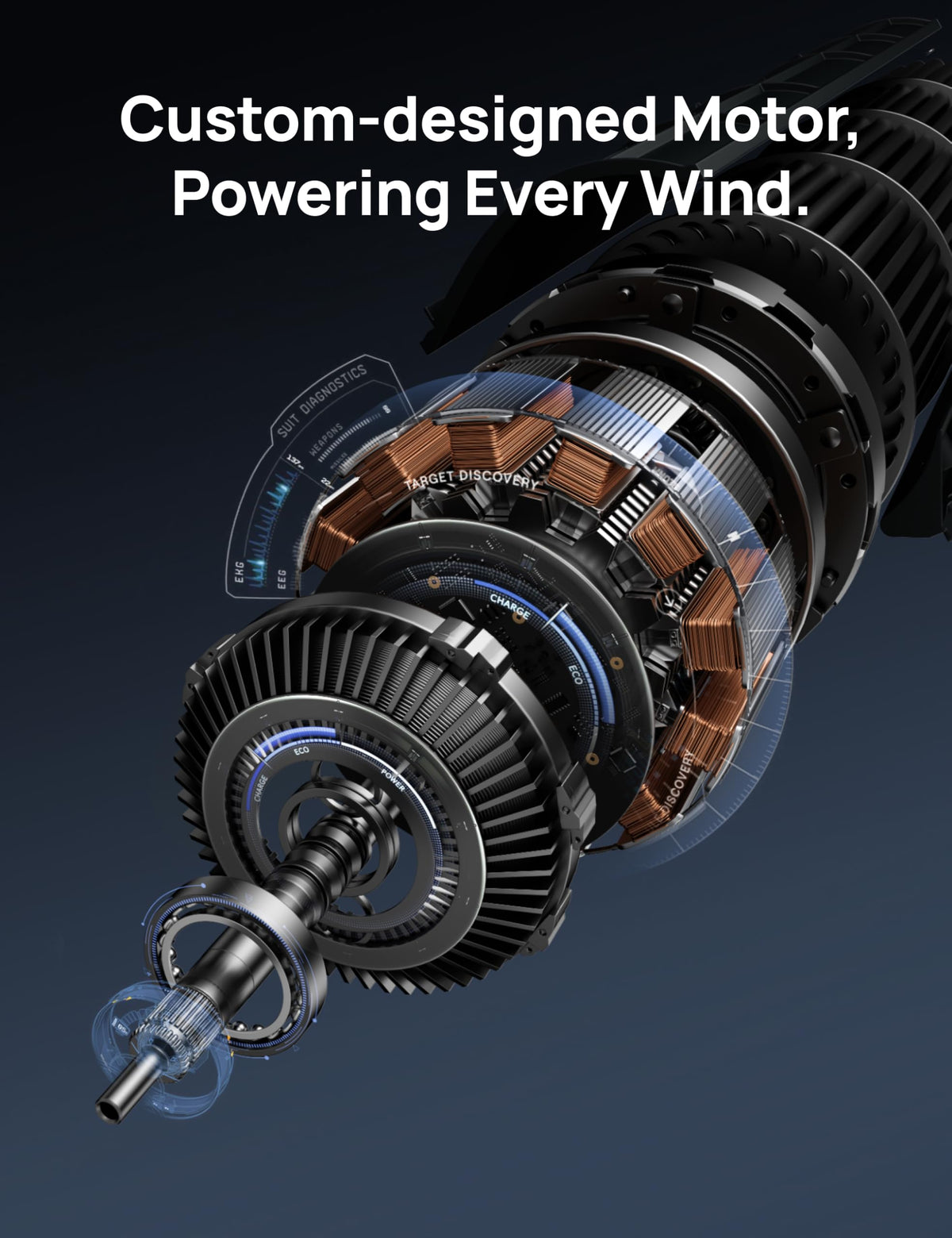 DREO Tower Fan for Bedroom, 25ft/s Velocity, 28dB Ultra Quiet, 4 Speeds