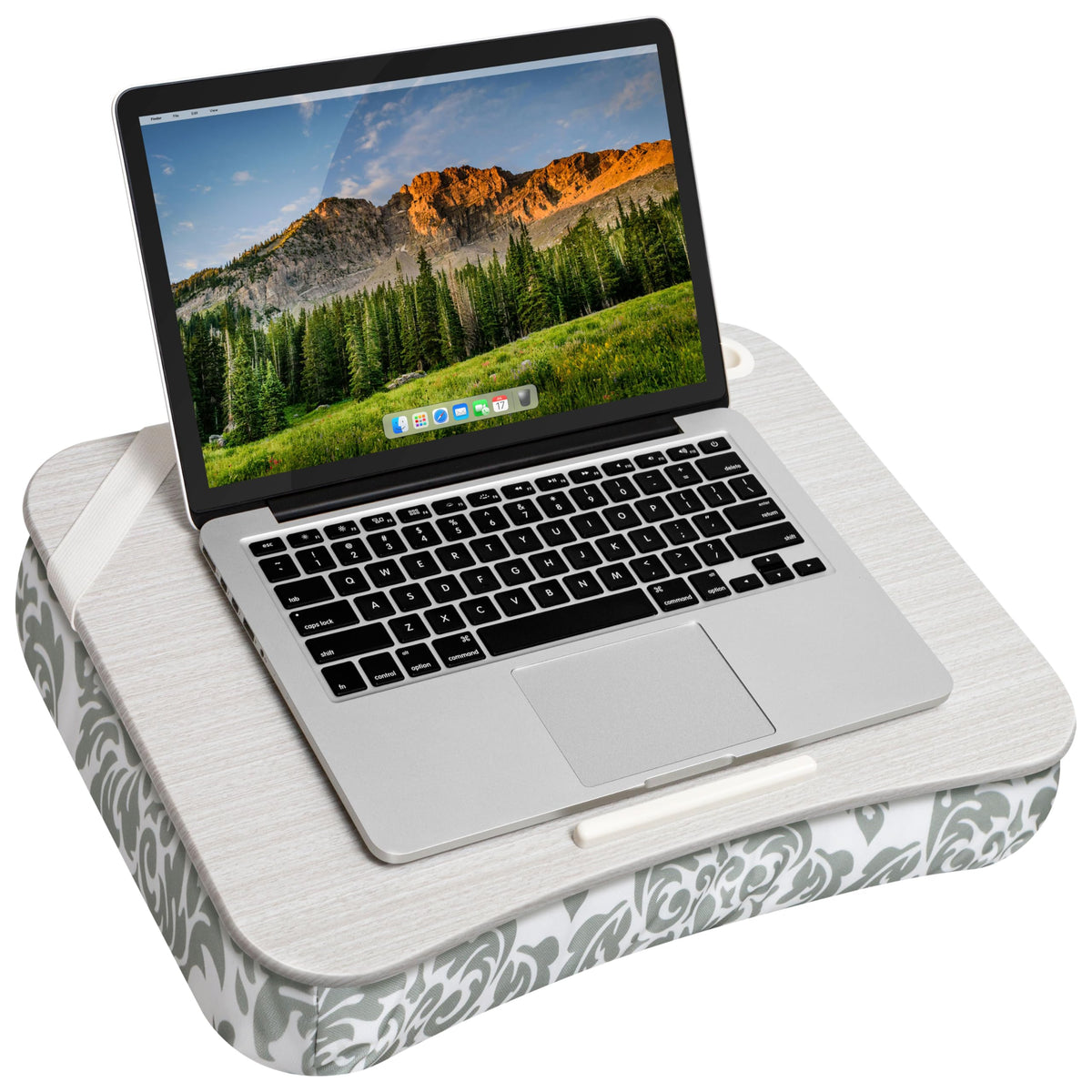 Designer Lap Desk – Fits 15.6” Laptop w/. Phone Holder