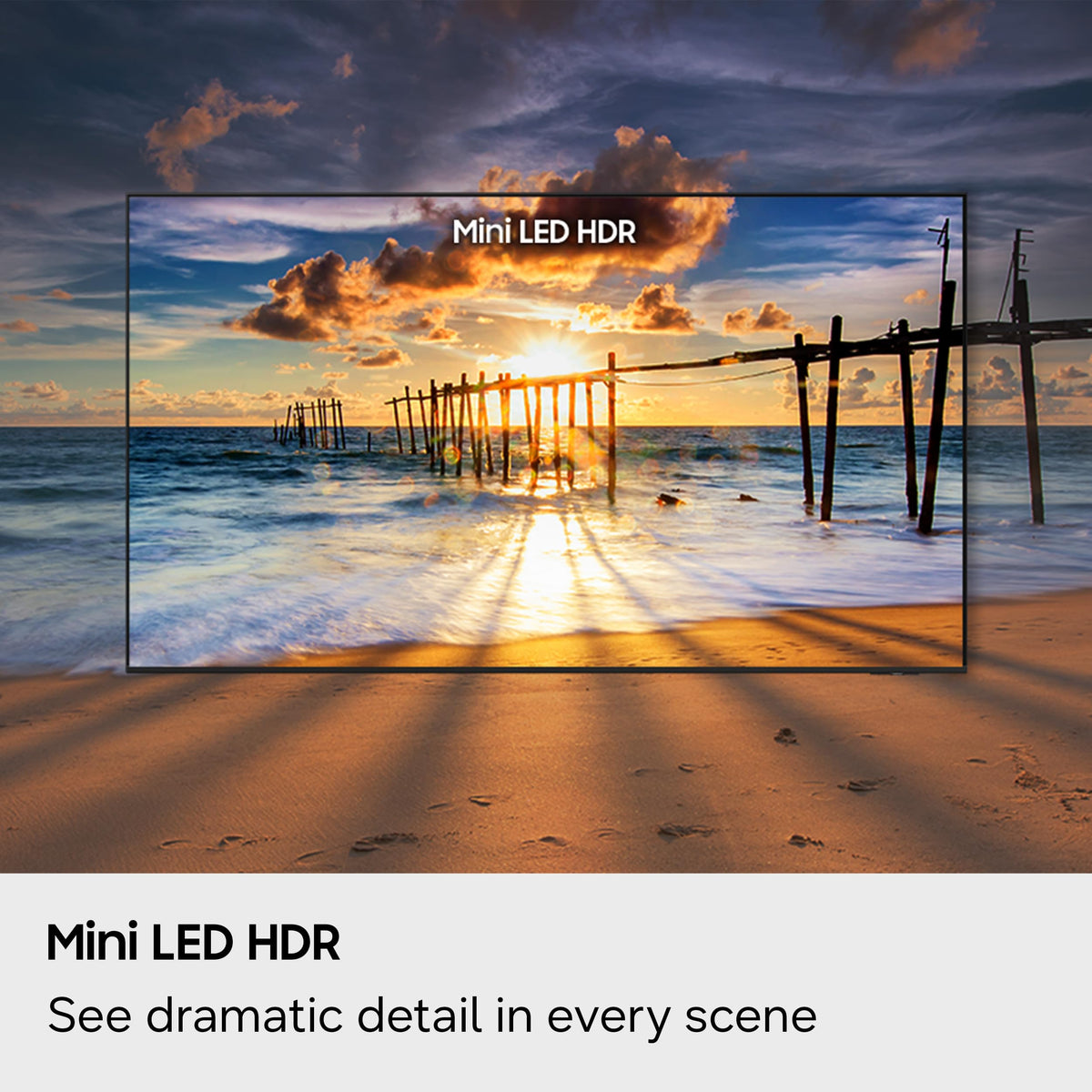 Samsung 50-Inch Class M70H Series, Mini LED, 4K, Smart TV, 2026