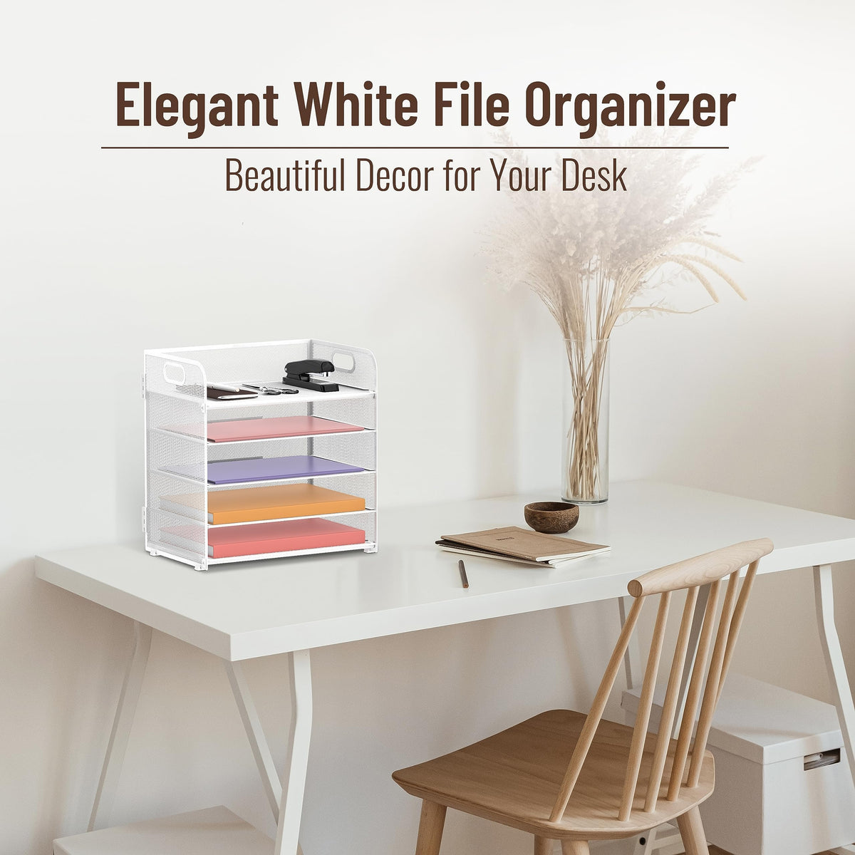 Supeasy 2 Pack 5-Tier Desk Organizer