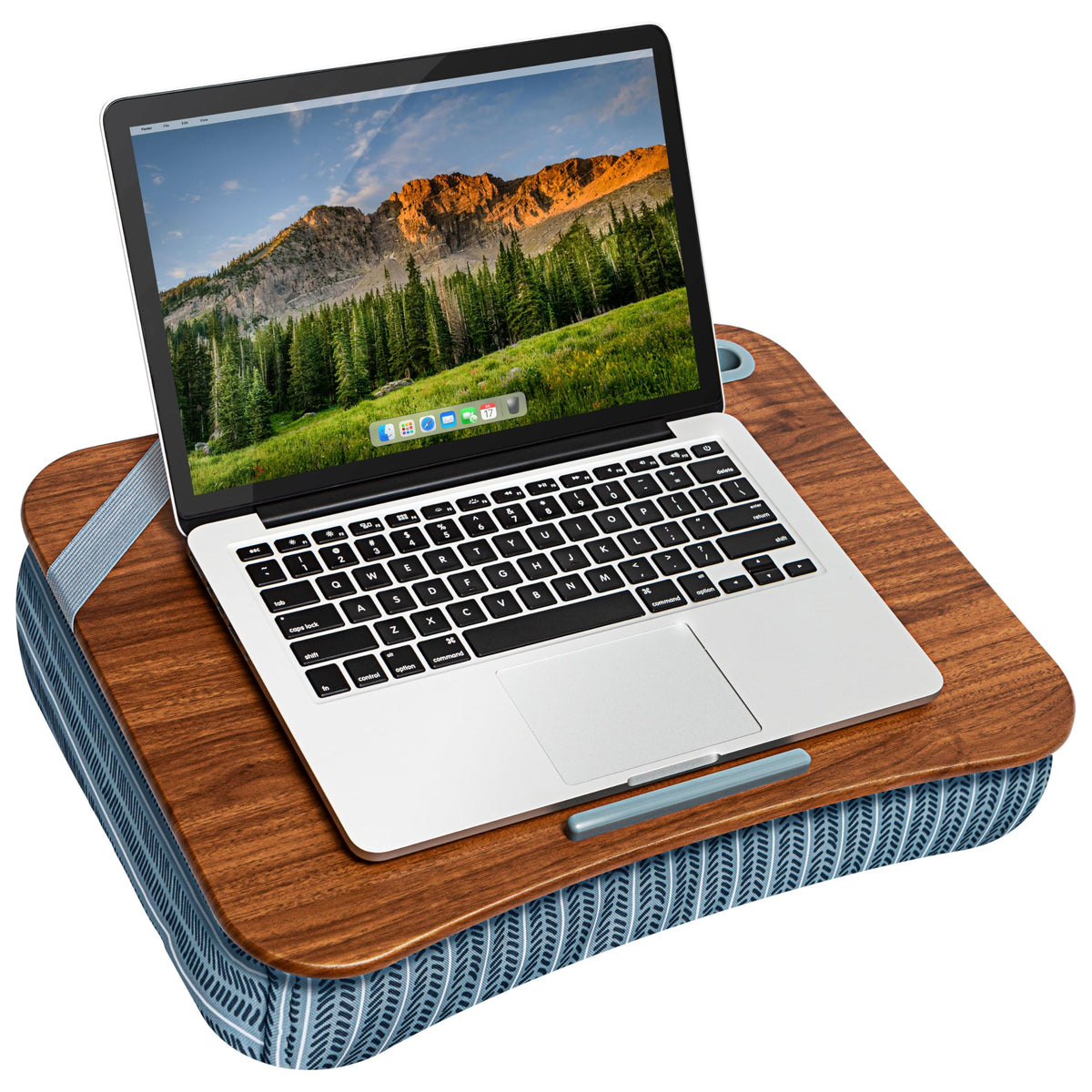 Designer Lap Desk – Fits 15.6” Laptop w/. Phone Holder