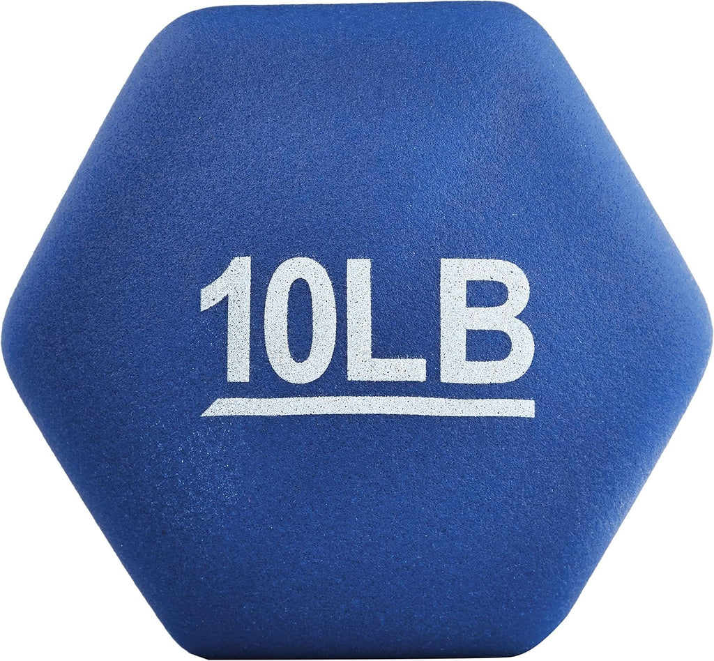 Amazon Basics Neoprene Hand Dumbbell Weights for Exercise & Toning