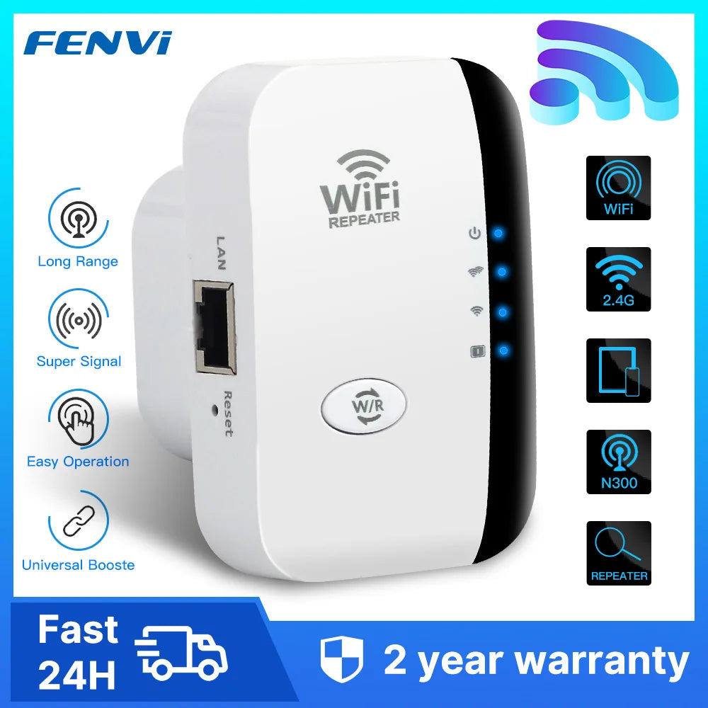 Fenvi WiFi repeater  for long range connections to extend your network