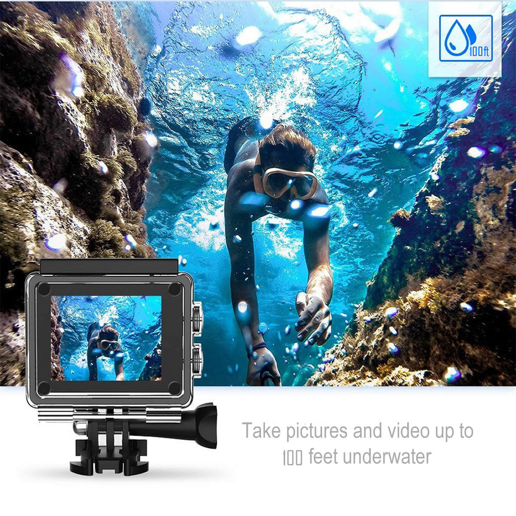 4K Waterproof All Digital UHD WiFi Camera + RF Remote