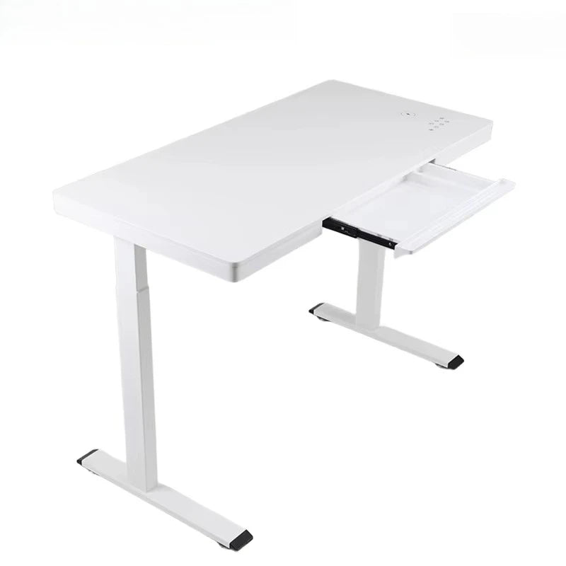 Electric Height Adjustable Desk Ergonomic Office Stand Desk with Drawer for Modern Furniture Table