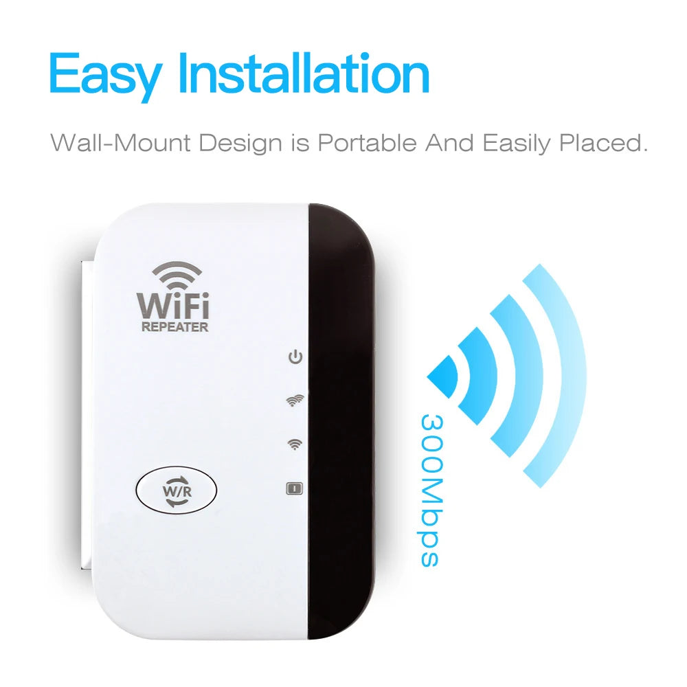 FENVI 300Mbps Wireless WIFI Repeater Signal Extender Boost Network