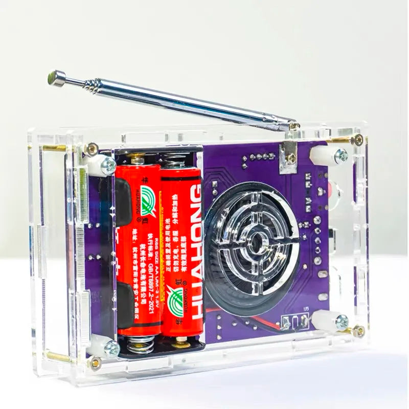 DIY FM Radio Electronic Kit 87-108MHz Adjustable Frequency Digital