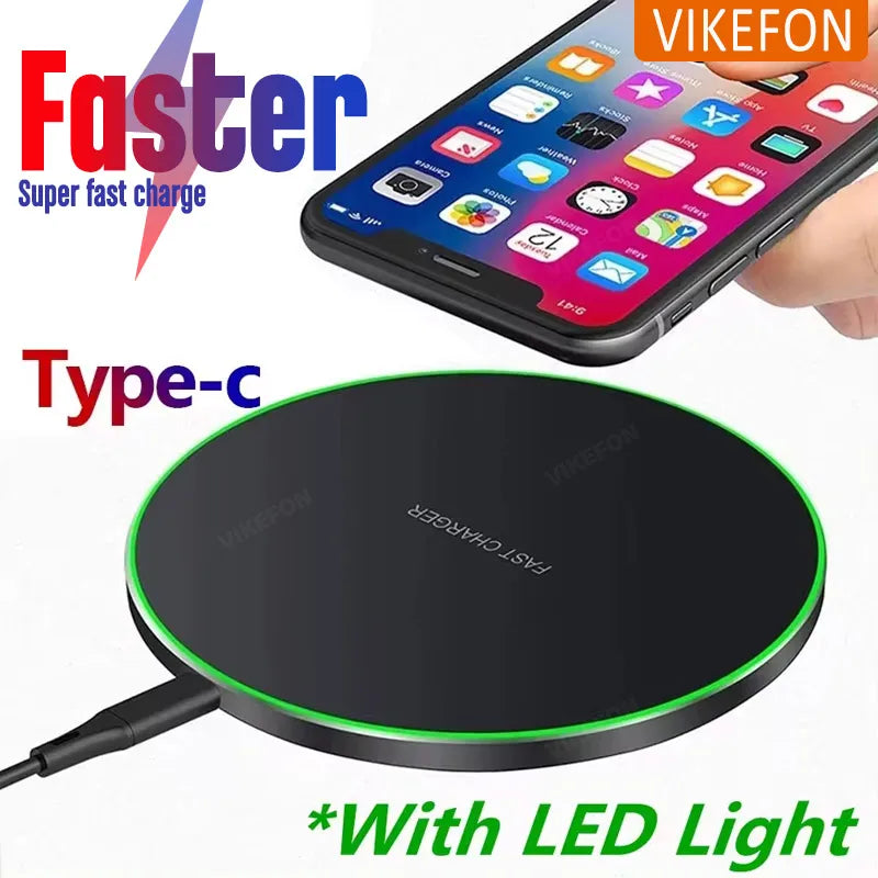 Wireless Charger Pad for gadgets (All Phones Compatible)