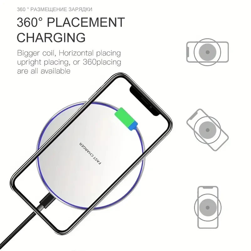 Wireless Fast Charging Docking Station